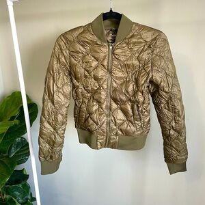 Green Aritzia TNA League Jacket Size XS